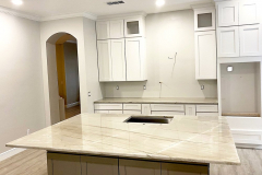 modern white granite kitchen