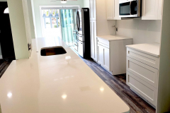 modern white granite kitchen