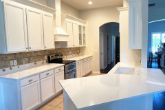 river white granite kitchen