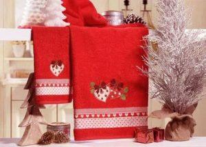 christmas towels
