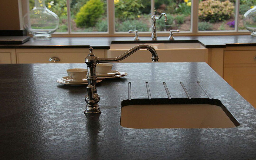 leathered-granite-kitchen-countertop