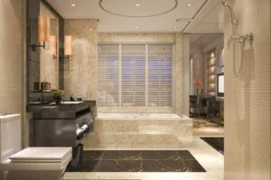3d Rendering Modern And Classic Loft Bathroom With Hv6w7rg E1615131078142