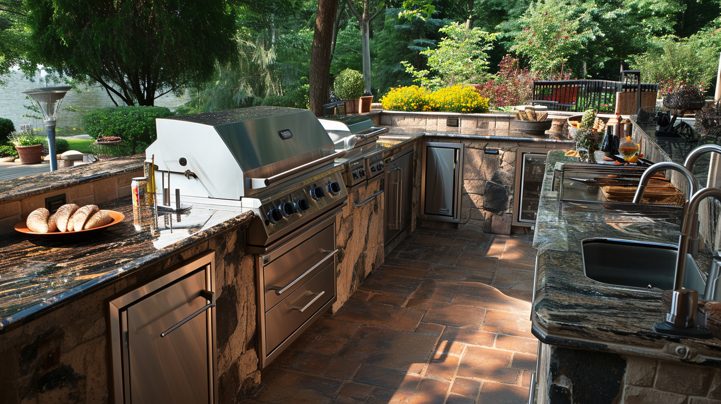 Materials For Your Outdoor Kitchen