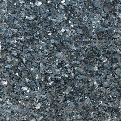 Close-up of textured blue granite surface.