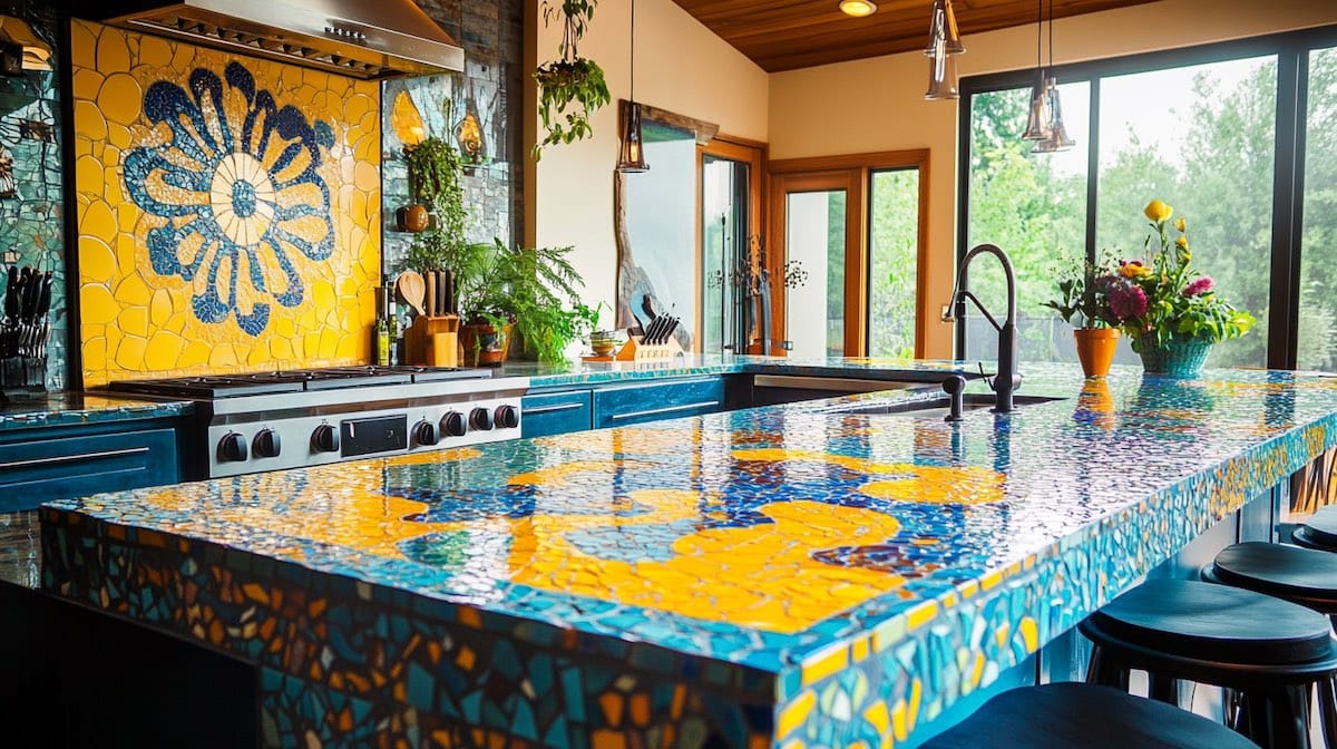 Ceramic Kitchen Counter Budget Countertops: Affordable Kitchen Upgrades