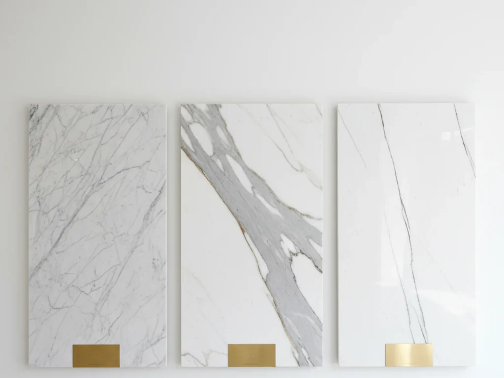 Calacatta vs Carrara vs Statuario: How to Tell Florida’s Three Most Confused Marble Look-Alikes Apart