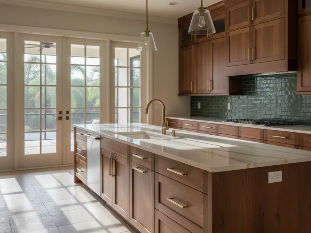 Countertop Color Trends 2026: Why Earth Tones, Warm Whites, and Moody Greens Are Beating Cool Grays in Florida Kitchens